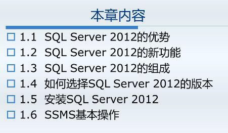 SQL Server 2012数据库管理开发从入门到精通视频教程17章
